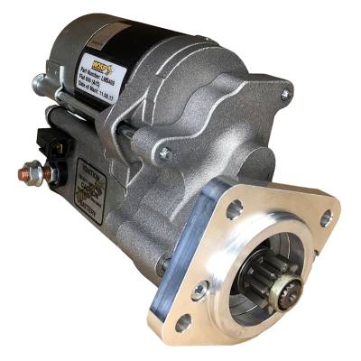 Rareelectrical - New New Wosp High Performance Starter Compatible With 1967-1973 Fiat 850 L4 0.8L 817Cc 50Cid 0.8L L4