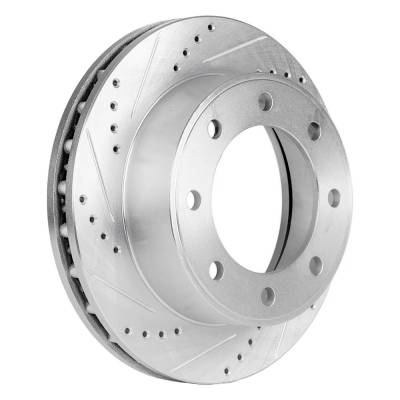 Rareelectrical - New Performance Rotor Brake Disc Compatible With Ford F-250 Super Duty Xlt 8 Cyl 6.0L F-350 Super