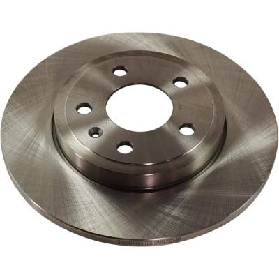 Rareelectrical - New Solid Brake Disc Compatible With Audi A4 Base 4 Cyl 1.8L A4 Quattro Cabriolet 6 Cyl 3.2L A4