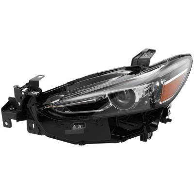 Rareelectrical - Headlight Compatible With 2018-2021 Mazda 6 2.5L I4 Py-Vps Left Driver Side Led Rm10010138u 250Hp