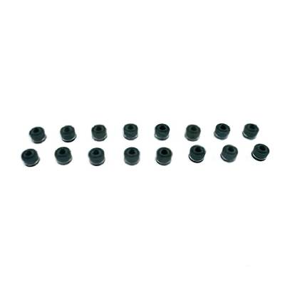 Rareelectrical - New Premium Valve Stem Seal Kit 16-Pack Compatible With Yamaha F2.5 F4 F6 Outboard Motor 1-2