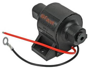 Rareelectrical - New 12V Facet Solid State Fuel Pump Posi-Flo Electronic 7-10 Psi 34 Gph Carburetor Marine Generator