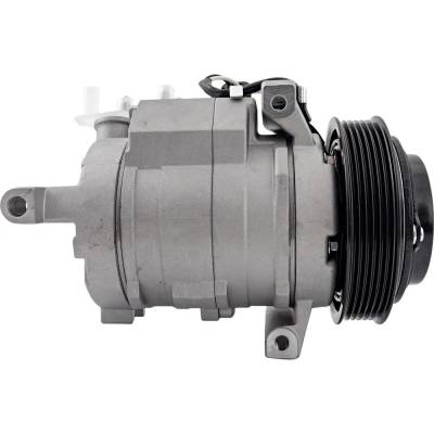 Rareelectrical - 6-Groove Pulley A/C Compressor Compatible With Chrysler Dodge Jeep Charger R/T Road & Track 8 Cyl
