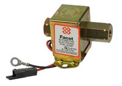 Rareelectrical - New 12V Facet Solid State Fuel Pump Compatible With 2-3.5Psi All Carbureted Engines Facet 40171