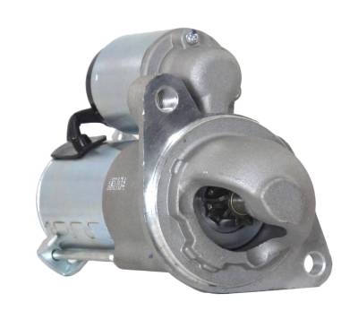 Rareelectrical - Starter Motor Compatible With Hyster Forklift H40ft H50ft H60ft H70ft 2.4L Gas 1548620 9000890
