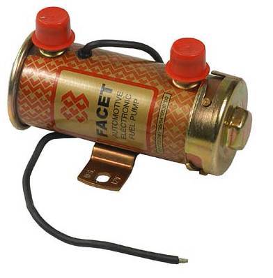 Rareelectrical - New 12V Facet Solid State Fuel Pump Compatible With 6.5-8Psi Carbureted Engines Facet 480534 480534E