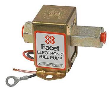 Rareelectrical - New 24V Facet Solid State Fuel Pump Compatible With 5-6.5Psi All Carbureted Engines Facet 40194