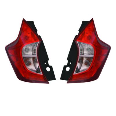 Rareelectrical - New Pair Of Tail Lights Compatible With Nissan Versa Note 2014 2015 By Part Numbers Ni2801200