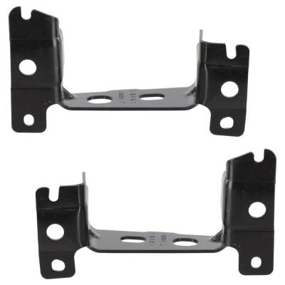 Rareelectrical - New Front Left Inner And Front Right Inner Bumper Bracket Compatible With Dodge Dakota Base 8 Cyl