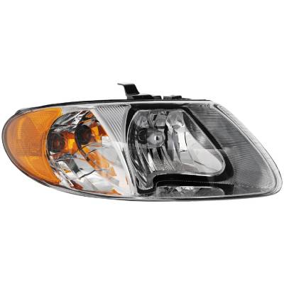 Rareelectrical - Headlight Compatible With 2001-2007 Dodge Grand Caravan Voyager Town & Country Carava 3.3L 3.8L V6