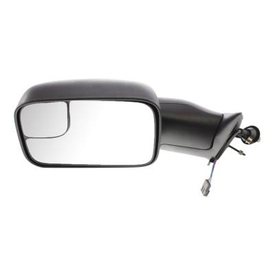 Rareelectrical - Side Mirror Compatible With 1994-1997 Dodge Ram 1500 Ram 2500 Ram 3500 3.9L 5.2L V6 Left Driver Side
