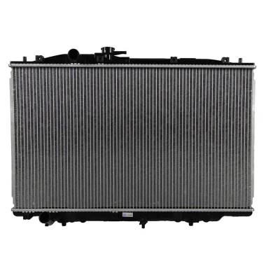 Rareelectrical - 1-Row Radiator Compatible With 2004-2006 Acura Tl Base 3.2L (04-06) 1.25 In. Inlet 1.25 In. Outlet