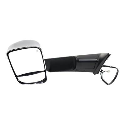Rareelectrical - Side Mirror Compatible With 2012-2013 Ram 1500 2500 3500 3.6L 5.7L V6 Left Driver Side 395Hp