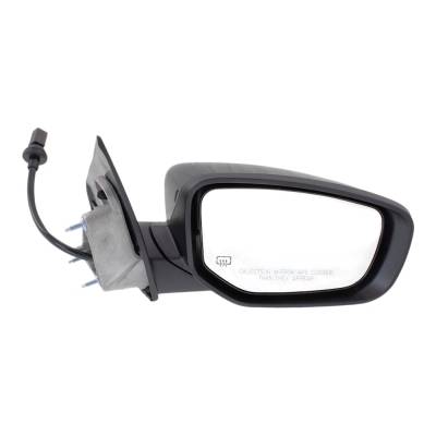Rareelectrical - Side Mirror Compatible With 2014-2015 Dodge Dart 2.0L 1.4L I4 Tigershark Multiair2 Right Passenger