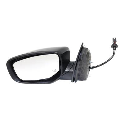 Rareelectrical - Side Mirror Compatible With 2016 Dodge Dart 2.0L 1.4L I4 Tigershark Multiair2 Left Driver Side 160Hp