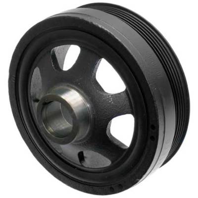 Rareelectrical - 6-Groove Harmonic Balancer Pulley Compatible With 1998-2008 Mercedes-Benz Cl500 5.0L (00-06) Clk320