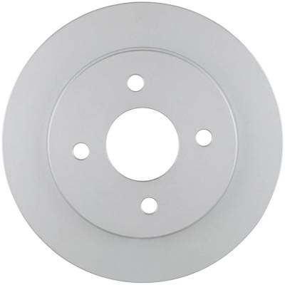 Rareelectrical - Rear Solid Brake Disc Compatible With 2000-2009 Ford Focus Se 2.0L (07-09) 2.3L (03-04) Sel 2.0L