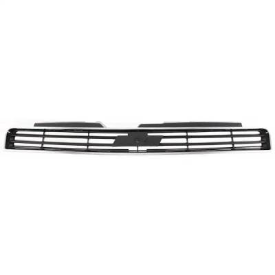 Rareelectrical - Upper Grille Assembly Compatible With 2006-2011 Chevrolet Impala Ls 3.9L (10-11) Lt 3.5L (06-11)