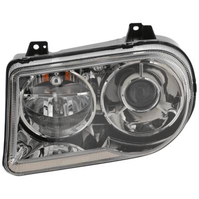 Rareelectrical - Headlight Compatible With 2005-2010 Chrysler 300 2.7L 3.5L V6 Eer Egg Left Driver Side 250Hp