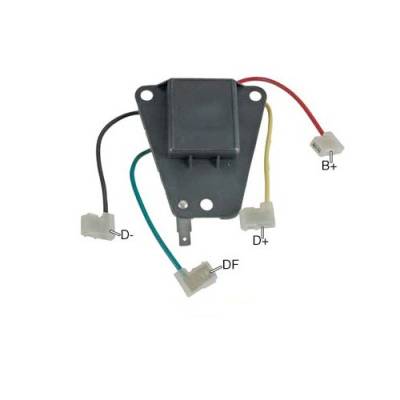 Rareelectrical - New Voltage Regulator Compatible With 24 Volt Lucas Cav 1861504 1861552 6317-310 6317310 631731A
