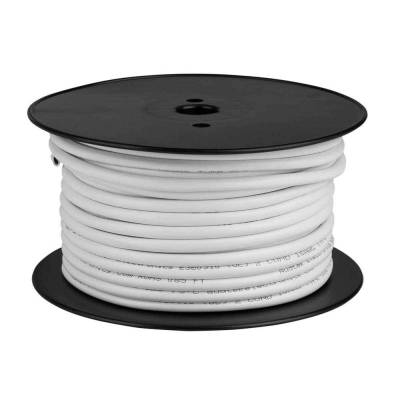 Rareelectrical - New 14/2 Awg Marine Flat Cable 100Ft Tinned Copper 2-Conductor Red Black Compatible With Marine