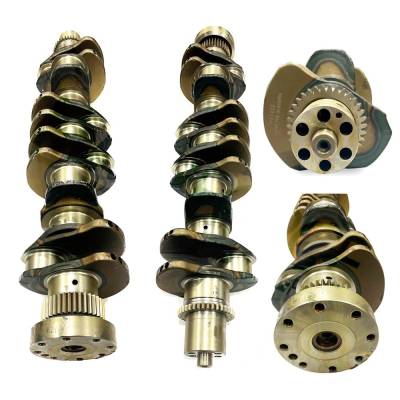 Rareelectrical - Crankshaft Compatible With Cummins Qsb6.7 Generator/Qsb6.7 Marine/Qsb6.7 Industrial Qsb6.7 6.7L