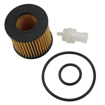 RAREELECTRICAL - New Cartridge Oil Filter Compatible With Lexus Pontiac Scion Im Base 4 Cyl 1.8L Ct200h F Sport 4 Cyl