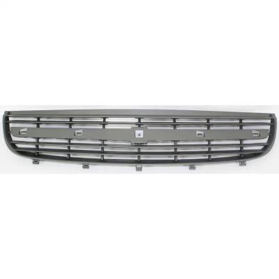 Rareelectrical - Silver Gray Grille Assembly Compatible With 2000-2005 Chevrolet Classic Ls 2.2L (04) Malibu Base