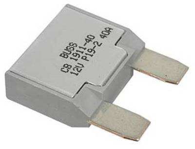 COOPER BUSSMAN - New Cooper Bussman Circuit Breaker Compatible With 0-12Vdc 40A Automatic Type I Cb1911-40