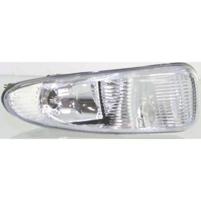 Rareelectrical - Right Front Fog Light Compatible With 2001-2004 Chrysler Town & Country El (02-03) Ex (01-04) Lx