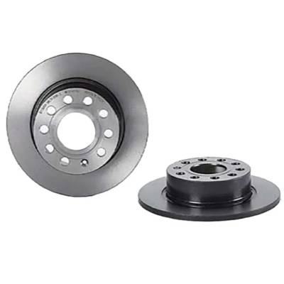 Rareelectrical - New Plain Surface Brake Disc Compatible With Volkswagen Golf Tdi Se Jetta Sel Jetta Trendline Golf