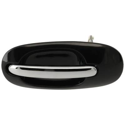 Rareelectrical - Driver Side Rear Exterior Door Handle Fits 1996-2000 Plymouth Grand Voyager Plymouth Voyager Chrome