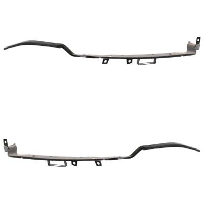 Rareelectrical - Front Upper Bumper Retainer Pair Compatible With 2004-2007 Mitsubishi Lancer Ralliart 2.4L (04-06)