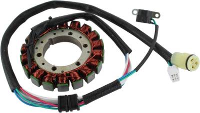 Rareelectrical - Stator Coil Compatible With Yamaha Raptor 350 Yfm350r 348Cc 2004-2013 Warrior 350 Yfm350x 2002-2004