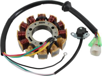 Rareelectrical - Stator Compatible With 1995-2006 Yamaha Banshee Yfz350 Yfz350le Yfz350se 347Cc 2-Stroke