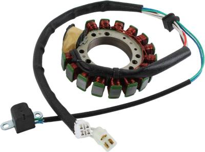 Rareelectrical - Stator Coil Compatible With 1998 Yamaha Grizzly 600 4X4 Yfm600fwa 595Cc Sohc 4-Stroke Single