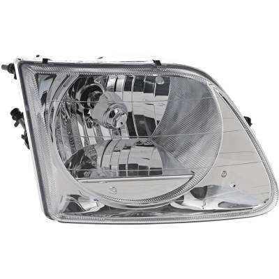 Rareelectrical - Headlight Compatible With 1997-2004 Ford F-250 F-150 F-150 Lightning F-150 Heritage 4.2L 4.6L V6