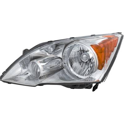 Rareelectrical - Headlight Compatible With 2007-2011 Honda Cr-V 2.4L I4 K24z Left Driver Side 166Hp Replaces