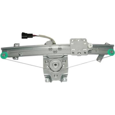 Rareelectrical - Right Rear Window Regulator With Motor Compatible With 2000-2005 Saturn L300 3.0L (01-05) Ls 2.2L