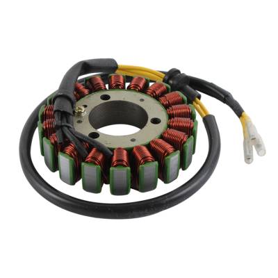 Rareelectrical - New 12 Volt Stator Compatible With Kawasaki Motorcycle Kz1000p Kz1100a 1981-2001 21003-1327