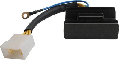 Rareelectrical - New Regulator Compatible With Aprilia Classic 125 Leonardo 125 150 Mx 125 Ap8112434 Sh57212