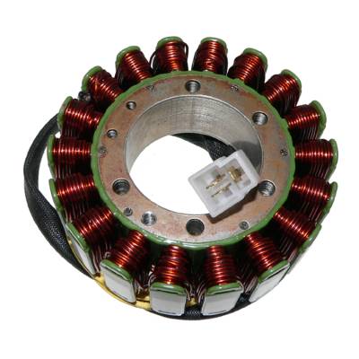 Rareelectrical - New Stator Compatible With Honda Motorcycle Vf1100c V65 Magna 1983-1986 672608 31120-Mb0-025