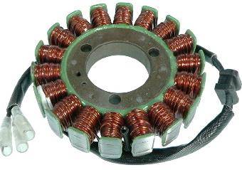 Rareelectrical - Stator Coil Compatible With 1984-1993 Kawasaki Zx550a Gpz550 Zr550b Zephyr 550 553Cc Dohc 4-Valve