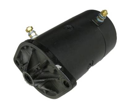 Rareelectrical - Snow Plow Hydraulic Pump Motor Compatible With Fisher Western Uni-Mount Plows 12V Dc 1.7Kw Cw Buyers