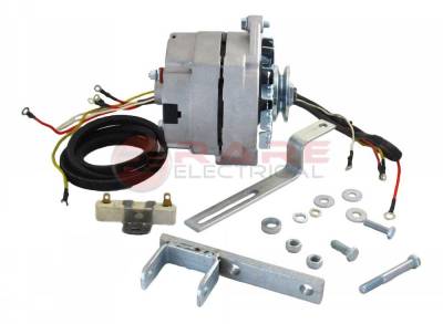 Rareelectrical - New Alternator Compatible With Ford Tractor Generator To Kit Naa 640 641 660 740 850 860 960 134Ci