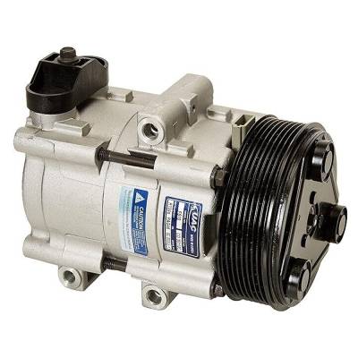 Rareelectrical - A/C Compressor Compatible With 1997-1999 Ford F-250 4.6L 5.4L V8 Pickup 1997-2001 F-150 Fs10