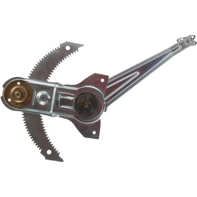 Rareelectrical - Left Front Manual Hand-Crank Window Regulator Compatible With Select Vehicles Driver Side Front Door