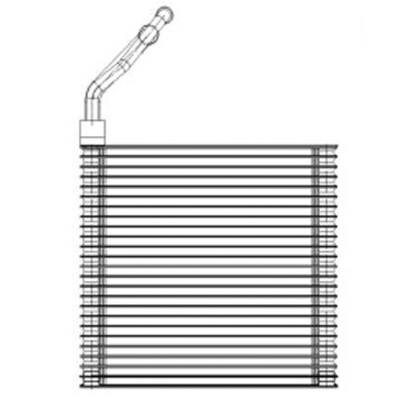 Rareelectrical - New A/C Evaporator Core Compatible With Honda Accord Coupe Ex Lx Se 2003-2007 80211Sdna11