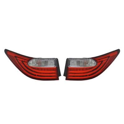 Rareelectrical - New Outer Tail Light Pair Compatible With Lexus Es350 2013 2014 2015 8155133560 Lx2805113