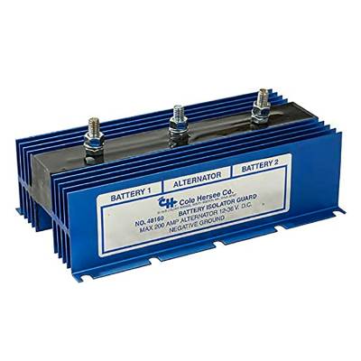 Rareelectrical - New 200 Amp Cole Hersee Isolator Compatible With Various Applications By Part Numbers 48160 48160Bx